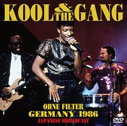 KOOL & THE GANG / OHNE FILTER GERMANY 1986 JAPANESE BROADCAST PRO SHOT (1DVDR)