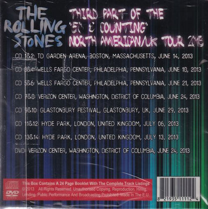 THE ROLLING STONES / 21 SHOWS PT.3 (14CD+1DVD BOX)