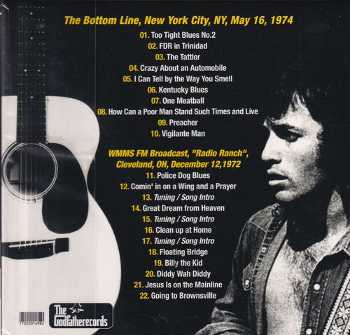 RY COODER / CRAZY ABOUT AN ACOUSTIC GUITAR Copertina di carta (1CD)