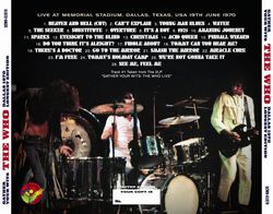 THE WHO / GATHER YOUR WITS DALLAS 1970 Longest Edition (1CD)