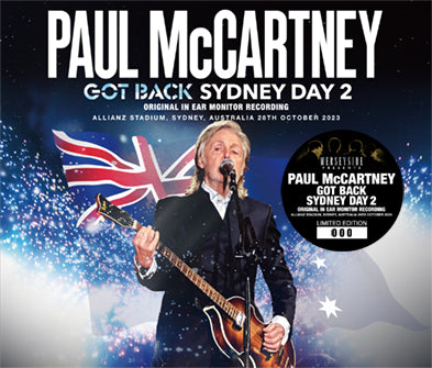PAUL McCARTNEY / GOT BACK SYDNEY DAY 2 ORIGINAL IN EAR MONITOR RECORDING (4CD)
