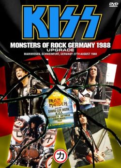 KISS / MONSTER OF ROCK GERMANY 1988 UPGRADE (1DVDR)