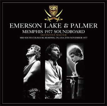 EMERSON, LAKE & PALMER / MEMPHIS 1977 SOUNDBOARD DEFINITIVE MASTER (2CD)