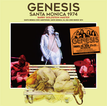 GENESIS / SANTA MONICA 1974 Barry Goldstein Master (1CD)