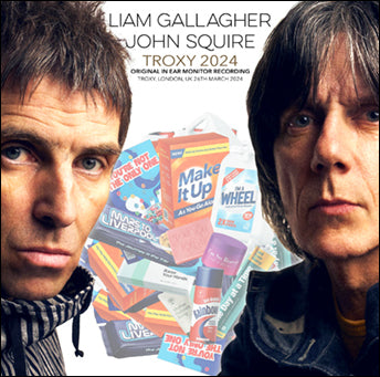 LIAM GALLAGHER & JOHN SQUIRE / TROXY 2024 ORIGINAL IN EAR MONITOR RECORDING IEM (1CDR)