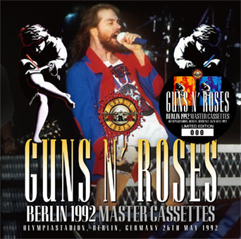 GUNS N' ROSES / BERLIN 1992 MASTER CASSETTES (2CD)