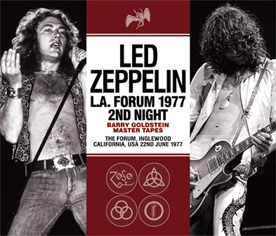 LED ZEPPELIN / L.A. FORUM 1977 2ND NIGHT BARRY GOLDSTEIN MASTER TAPES (3CD)