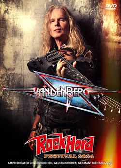 VANDENBERG / FESTIVAL DE ROCK HARD 2024, PRO SHOT (1 DVDR)