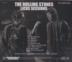The Rolling Stones Licks Sessions A Cover 1CD Moonchild Records
