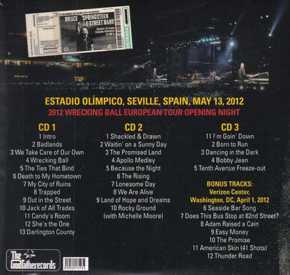 BRUCE SPRINGSTEEN &amp; THE E STREET BAND / BURNIN' DOWN THE CLOCK Sobrecubierta (3CD) ／