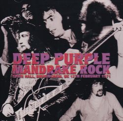 DEEP PURPLE / MANDRAKE ROCK (1 CD)
