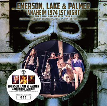 EMERSON, LAKE &amp; PALMER / ANAHEIM 1974 1ª NOTTE MIKE MILLARD MASTER TAPES (2CD)