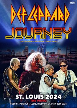 DEF LEPPARD / JOURNEY / ST. LOUIS 2024 IL VIDEO (2DVDR)