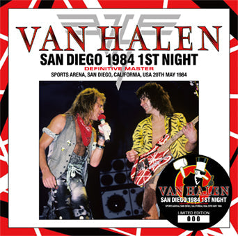VAN HALEN / SAN DIEGO 1984 PRIMERA NOCHE MAESTRO DEFINITIVO (2 CD)