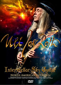 ULI JON ROTH / INTERSTELLAR SKY GUITAR NORTH AMERICAN TOUR 2024 (2DVDR)
