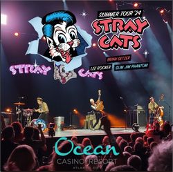 STRAY CATS / OCEAN CASINO RESORT 2024 (1CDR)
