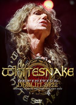 WHITESNAKE / DEFINITIVE DUBLINO 2022 (1DVDR)