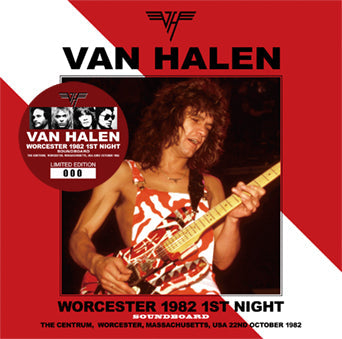 VAN HALEN / WORCESTER 1982 1.ª NOCHE SOUNDBOARD (2 CD)