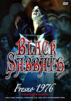 BLACK SABBATH / FRESNO 1976 VIDEO RIPRESO (1DVDR)