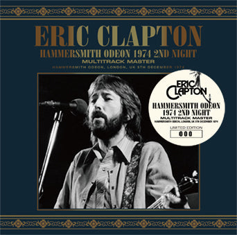 ERIC CLAPTON / HAMMERSMITH ODEON 1974 2.ª NOCHE MULTIPISTA MASTER (2 CD)