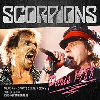 SCORPIONS / PARIS 1988 (2DVDR)