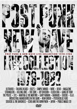 V.A. (ULTRAVOX, TALKING HEADS, POLICE, etc) / POST PUNK & NEW WAVE Live Collection 1978-1982 (2DVDR)