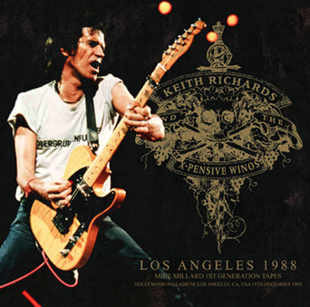 KEITH RICHARDS & THE X-PENSIVE WINOS / LOS ANGELES 1988 MIKE MILLARD FIRST GENERATION TAPES (2CDR)