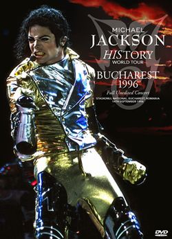 MICHAEL JACKSON / BUCHAREST 1996 FULL UNEDITED CONCERT PRO SHOT (1DVDR)