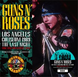 GUNS N' ROSES / LOS ANGELES COLISEUM 1989 LA ÚLTIMA NOCHE MIKE MILLARD MASTER TAPES (1CD)