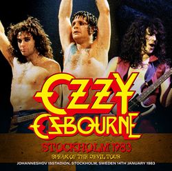 OZZY OSBOURNE / STOCCOLMA 1983 PARLA DEL DIAVOLO TOUR (1CDR)