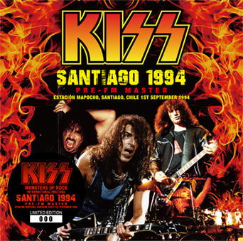 KISS / SANTIAGO 1994 PRE-FM MASTER (2 CD + 1 DVD)