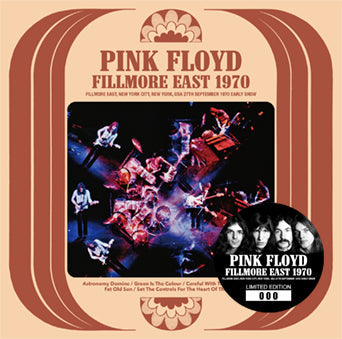 PINK FLOYD / FILLMORE ESTE 1970 (1 CD)