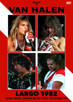 VAN HALEN / LARGO 1982 (2DVDR)