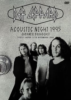 DEF LEPPARD / ACOUSTIC NIGHT 1995 TRASMISSIONE GIAPPONESE RIPRESA PROFESSIONALE (1DVDR)