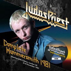 JUDAS PRIEST / HAMMERSMITH 1981 COMPLETO CAJA DE SONIDO ESTÉREO (2 CD)