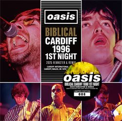OASIS / CARDIFF BÍBLICO 1996 1.ª NOCHE 2025 REMASTERIZACIÓN Y REMIX SOUNDBOARD (2 CD)
