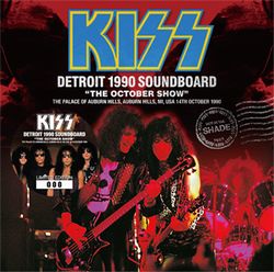 KISS / DETROIT 1990 SOUNDBOARD EL ESPECTÁCULO DE OCTUBRE (2 CD)