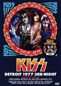KISS / DETROIT 1977 3RD NIGHT MASTER VIDEO (1DVD)