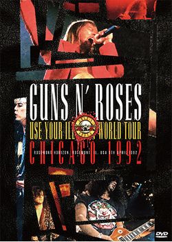 GUNS N' ROSES / CHICAGO 1992 PRO SHOT (2DVDR)