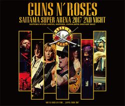 GUNS N' ROSES / SAITAMA SUPER ARENA 2017 SEGUNDA NOCHE (3CDR)