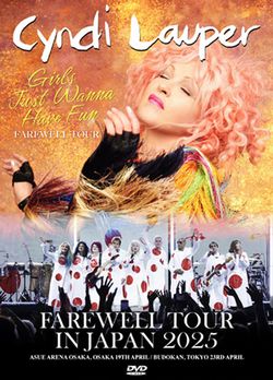 CYNDI LAUPER / TOUR D'ADDIO IN GIAPPONE 2025 (2DVDR)