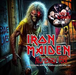 IRON MAIDEN / DEFINITIVE NIJMEGEN 1981 [New Artworks] (1CD+1DVDR)
