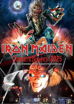 IRON MAIDEN / COMPLETE BUDAPEST 2025 (2DVDR)