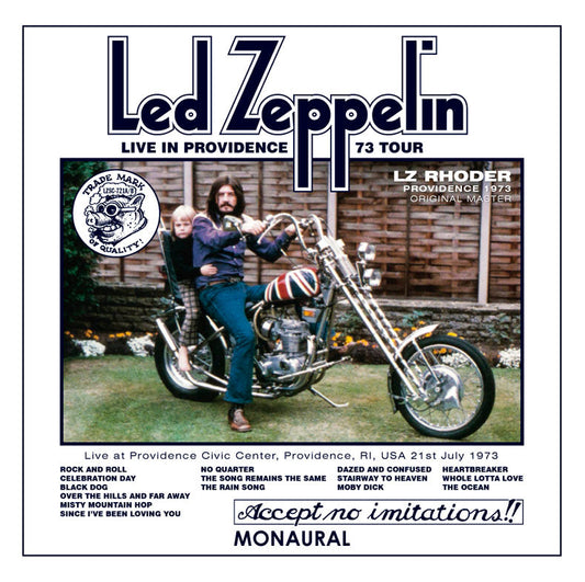 LED ZEPPELIN / LZ RHODER PROVIDENCE 1973 ORIGINAL MASTER (2CD)