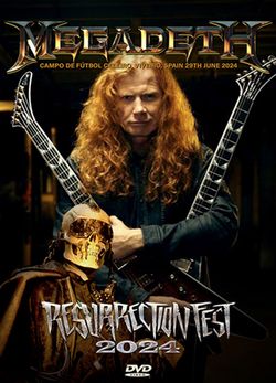MEGADETH / RESURRECTION FEST 2024 PRO SHOT (1DVDR)