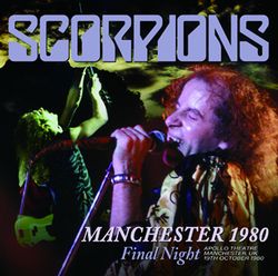 SCORPIONS / MANCHESTER 1980 FINAL NIGHT (1CDR)