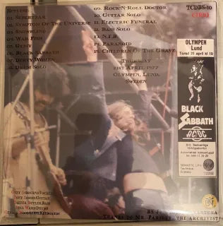 BLACK SABBATH / KILLING YOURSELF TO LIVE 3RD EDITION (1CD)