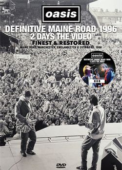 OASIS / DEFINITIVE MAINE ROAD 1996 2 GIORNI IL VIDEO PIÙ FINE E RIPRESA PROFESSIONALE RESTAURATA (2DVD)