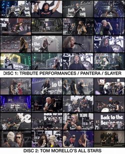 V.A.(PANTERA,SLAYER,TRIBUTE PERFORMANCES,ALL-STAR STAGES) / BACK TO THE BEGINNING PRO SHOT (2DVDR)