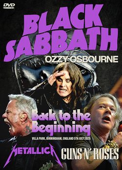 V.A. (BLACK SABBATH / OZZY OSBOURNE / METALLICA / GUNS N' ROSES) / BACK TO THE BEGINNING PRO SHOT (2DVDR) VOL.2